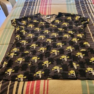 Woman's Scrub Top Disney Pixar